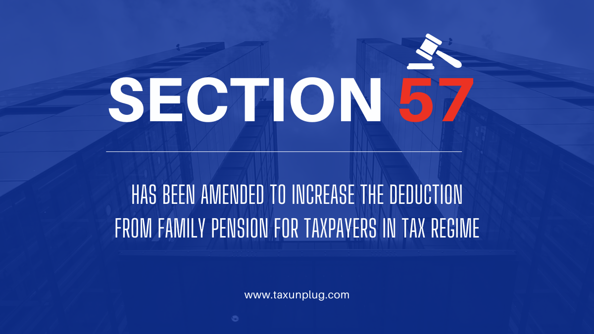 Section 57 has been amended